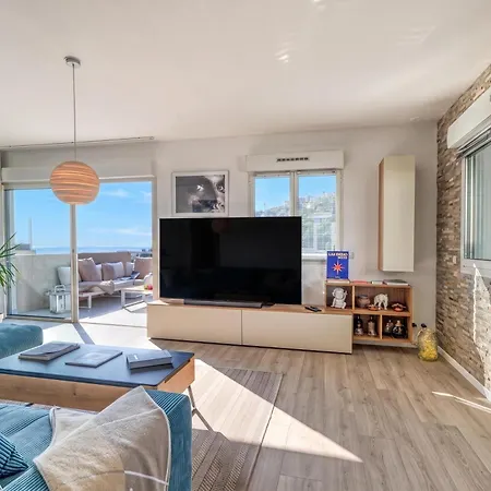 Rooftop Le Plaza - 10mn From Cannes - Happy Appartement