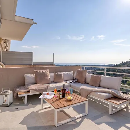 Rooftop Le Plaza - 10mn From Cannes - Happy * Mandelieu